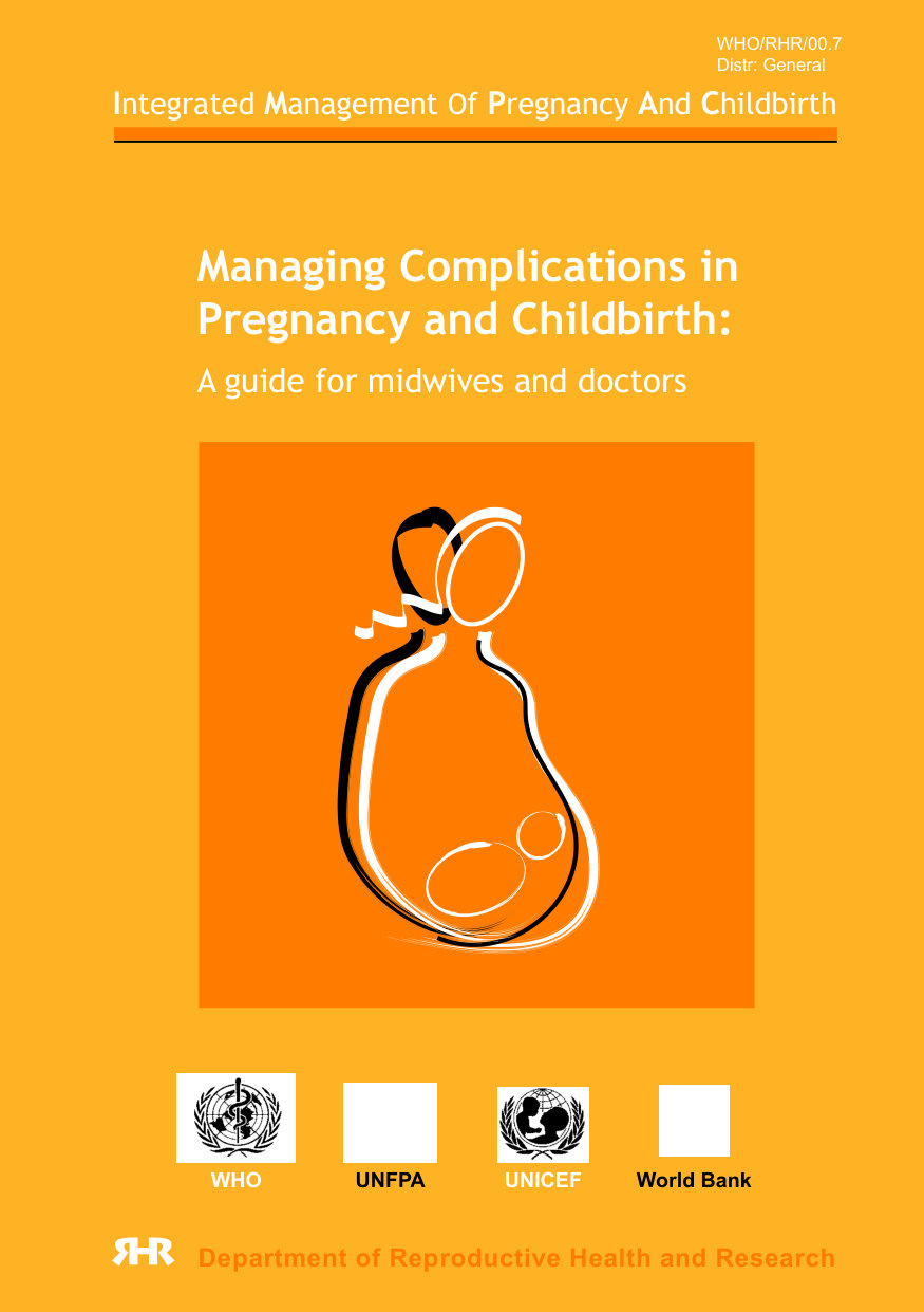 Managing Complications in Pregnancy and Childbirth cover